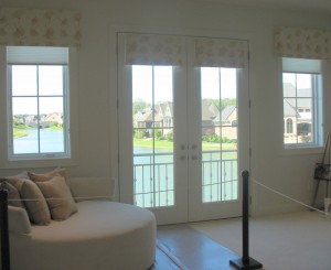 The upstairs lounge in the children's wing.