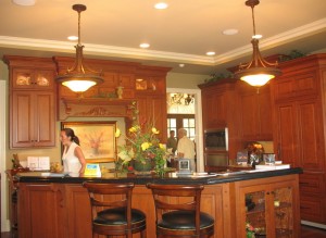 The kitchen. (Sorry to the people who got caught in the shot!)