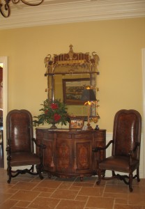 The foyer.