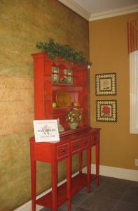 Laundry room.