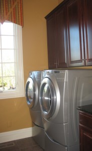 Laundry room.