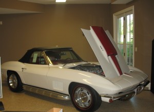There's a room just to work on your car!
