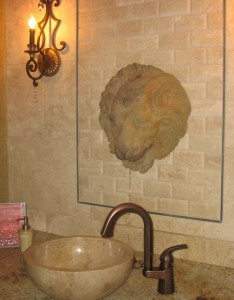 Powder room.