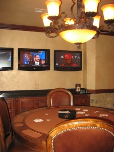 Poker room.