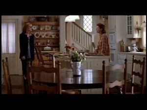 Another view of Jackie's kitchen, which doesn't seem outdated 10 years later.