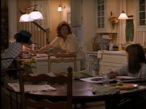 Jackie's kitchen.