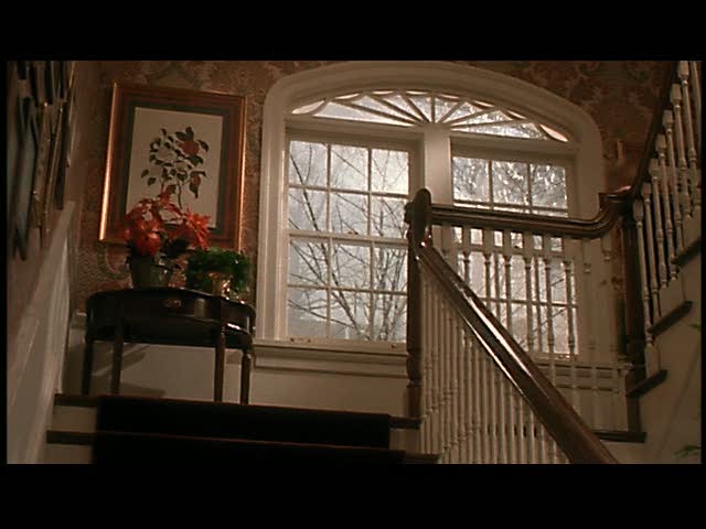 One of my favorite parts of the house: the landing with the window.