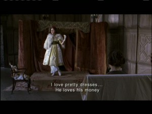 Adele performs a French love song for Jane when she arrives that Jane finds a little inappropriate.