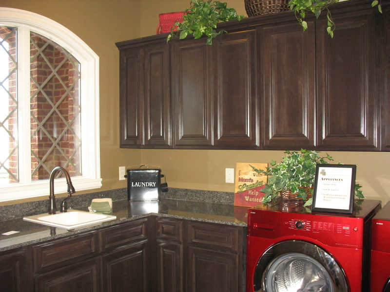 Laundry room.