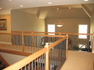 Upstairs hallway.