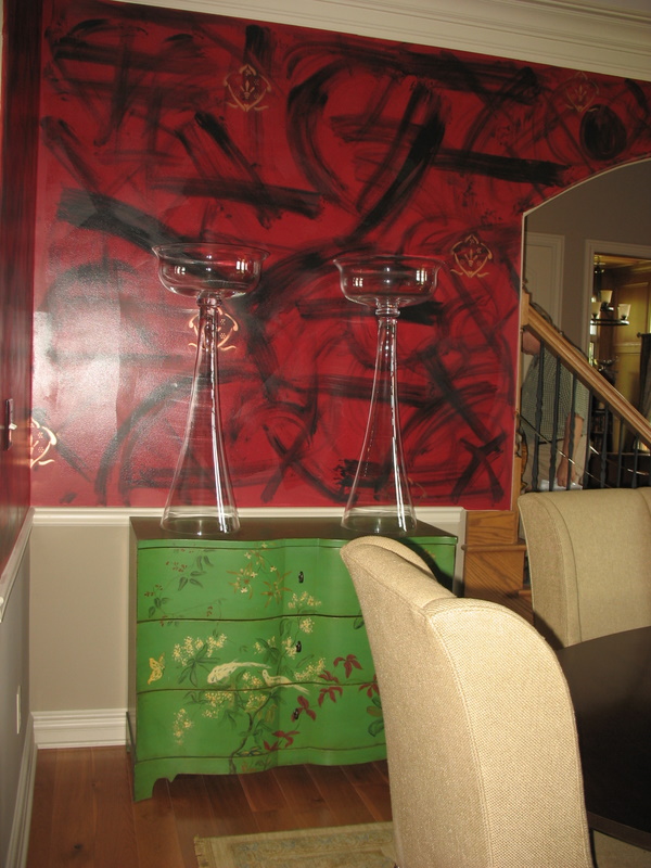 Corner of the dining room.
