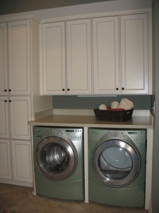Laundry room.