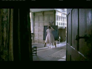 Adele in the schoolroom at Thornfield.