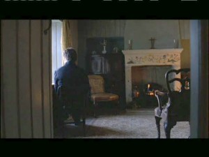 St. John sits in his sisters' parlor, pondering why Jane has still not accepted his proposal.