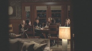 A Walker dinner party in Sarah's dining room.