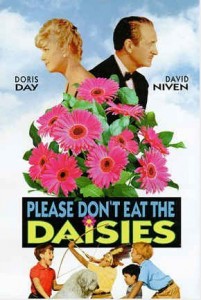 Please Don't Eat the Daisies 1960-movie poster Please Don't Eat the Daisies 1960-movie poster