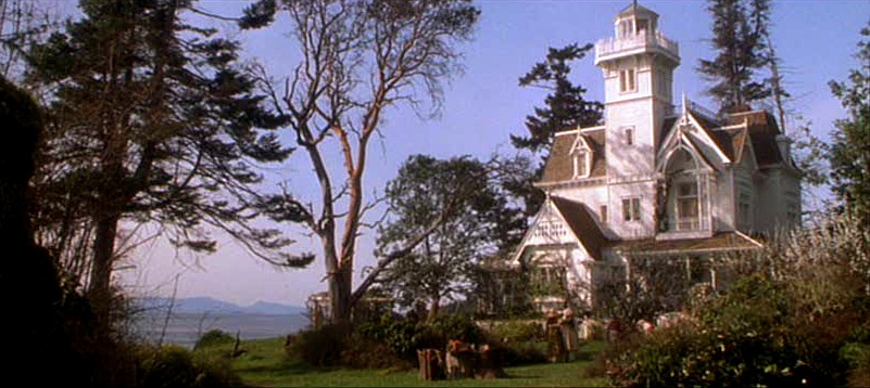 Practical Magic Victorian house on the water
