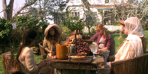 front yard of the Practical Magic house