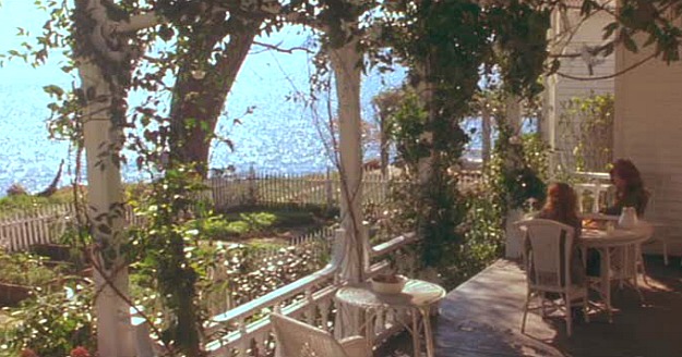 side porch overlooking water Practical Magic