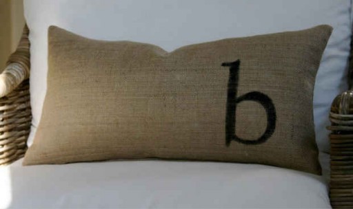 My Sparrow-monogrammed pillow My Sparrow-monogrammed pillow