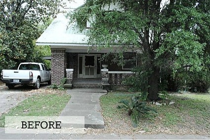 1910 Brady House Austin Texas before reno