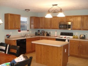 Beckie's kitchen before