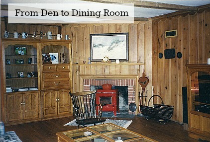 Before and After Den to Dining Room-Renita