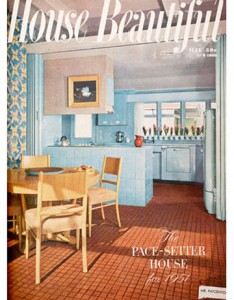 House Beautiful blue cover 1951