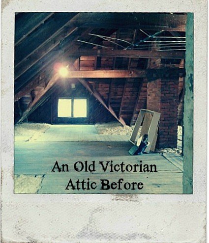 Old Victorian Attic in Granville OH before