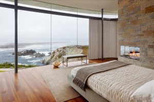 Freshome-cliff house bedroom