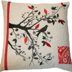 OBX-bird silk screen red