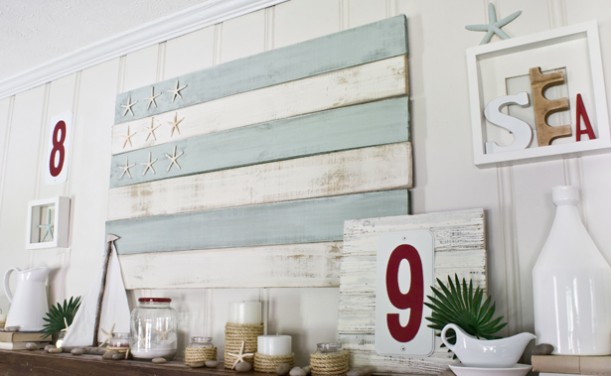 Layla's Summer Mantel-Lettered Cottage Layla's Summer Mantel-Lettered Cottage