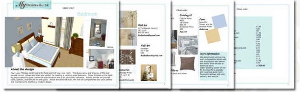 My Design Guide plan My Design Guide plan