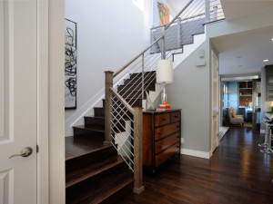 Green Home staircase