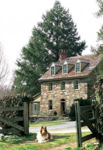 Marley & Me farmhouse exterior-dog-philly mag
