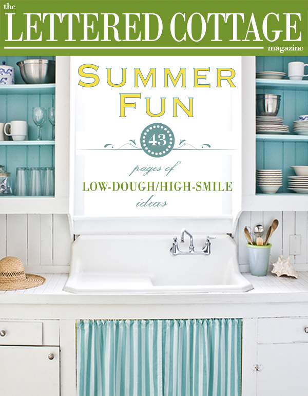 Lettered Cottage Summer Fun e-zine cover
