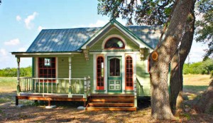 Texas Tiny Houses-Round Top green house