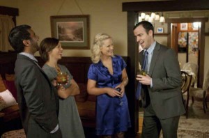 Justin Theroux on Parks and Recreation Amy Poehler