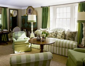 living room after
