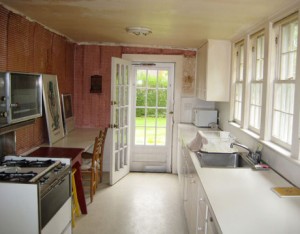 the kitchen before