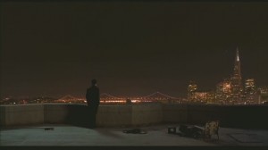 roof at night with skyline