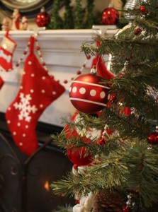 closeup of Christmas tree ornament 12-11