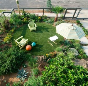 front yard garden
