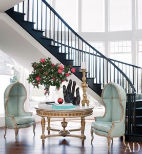 Osbournes' staircase in AD