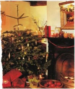 Newton's Chapel decorated for Christmas Victoria mag