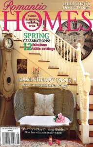 Romantic Homes magazine May 2010 Giannetti cover