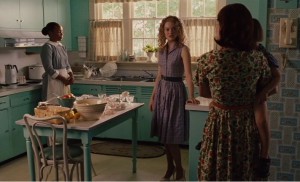 Hilly's turquoise kitchen-The Help