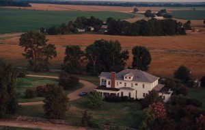 aerial view of Skeeter's house