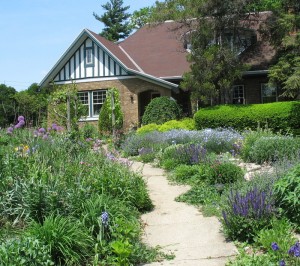 front yard garden North Avondale