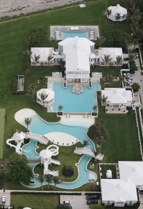 Celine Dion's waterpark house-overhead view